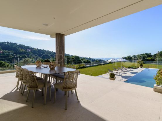 Villa with sea views in La Zagaleta for sale