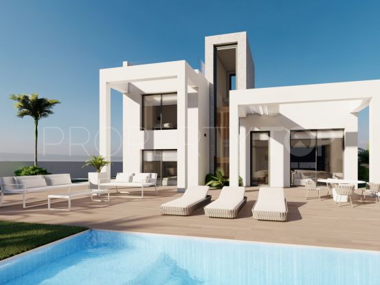 New villas with modern design in Benidorm