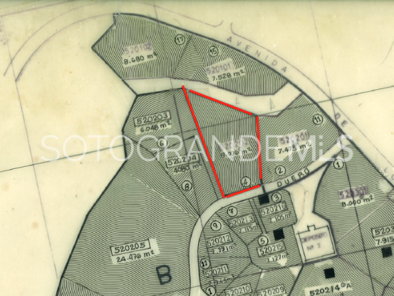 For sale plot in Zona D, Sotogrande Alto | Noll Sotogrande