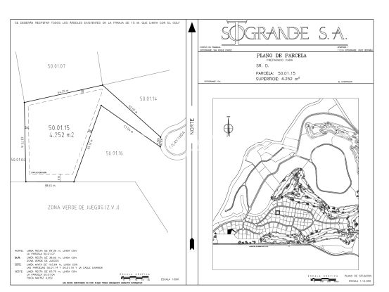 Plot for sale in Zona L | Noll Sotogrande