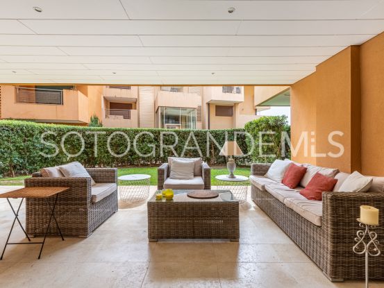 Ribera del Marlin, Marina de Sotogrande, apartamento planta baja con 3 dormitorios | Noll Sotogrande