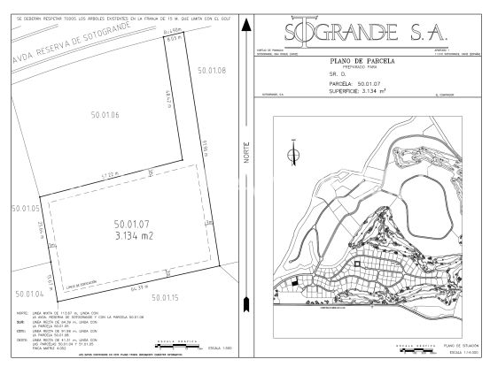 Zona L, parcela en venta | Noll Sotogrande