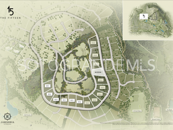 The Fifteen, La Reserva, parcela a la venta | Noll Sotogrande