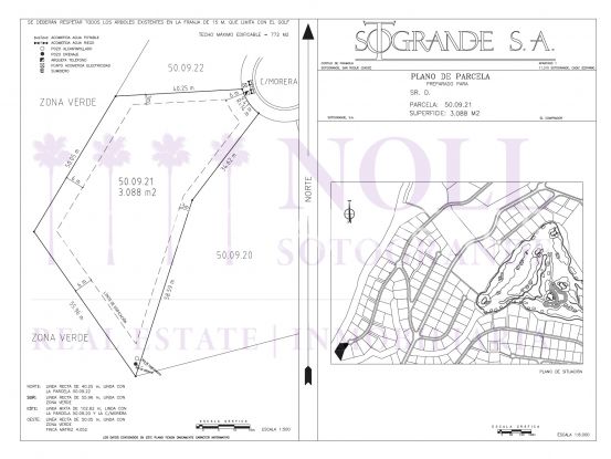 Zona M, La Reserva, parcela a la venta | Noll Sotogrande