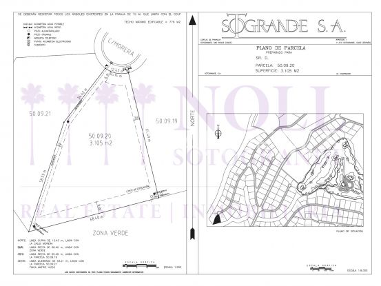 Zona M, La Reserva, parcela a la venta | Noll Sotogrande