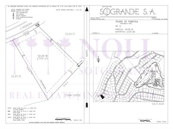 Plot for sale in Zona M | Noll Sotogrande