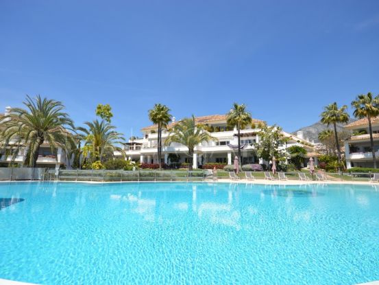 Monte Paraiso, Marbella Golden Mile, apartamento planta baja en venta | Marbella Hills Homes
