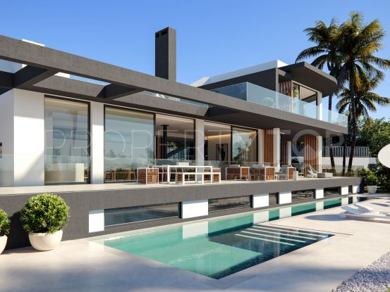 Ultra modern luxury villa with frontline sea views on the Golden Mile, Marbella