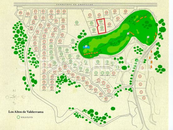 For sale Los Altos de Valderrama plot | Teseo Estate
