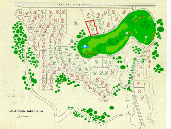 For sale Los Altos de Valderrama plot | Teseo Estate