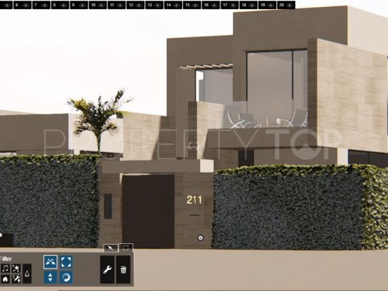 Well located villa under construction in Nueva Andalucía within walking distance to the beach