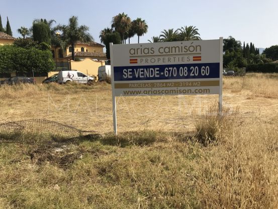 Plot for sale in Guadalmina Baja, San Pedro de Alcantara | Arias-Camisón Properties