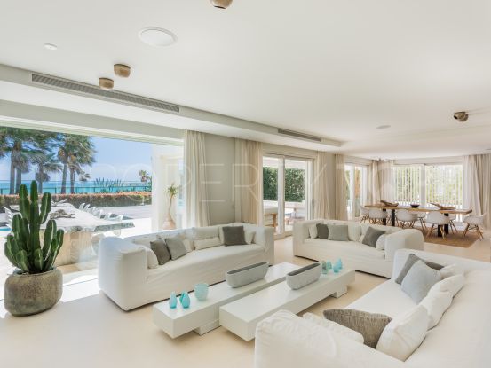 Stunning frontline Beach villa, walking distance to Puerto Banus and to the Golden Mile