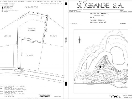 For sale plot in La Reserva | Holmes Property Sales