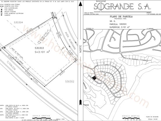Parcela a la venta en Almenara, Sotogrande Alto | Holmes Property Sales