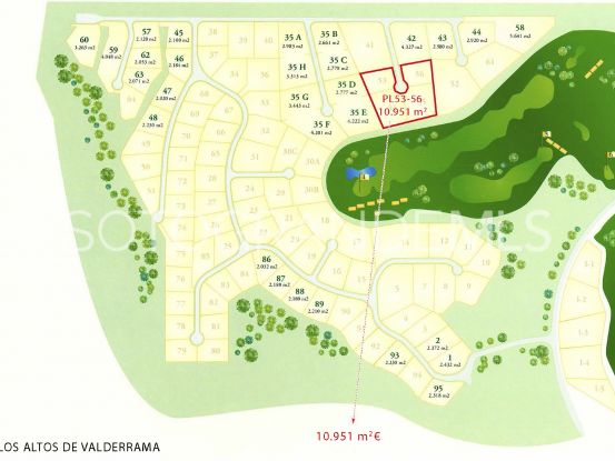 Los Altos de Valderrama, Sotogrande Alto, parcela a la venta | Holmes Property Sales