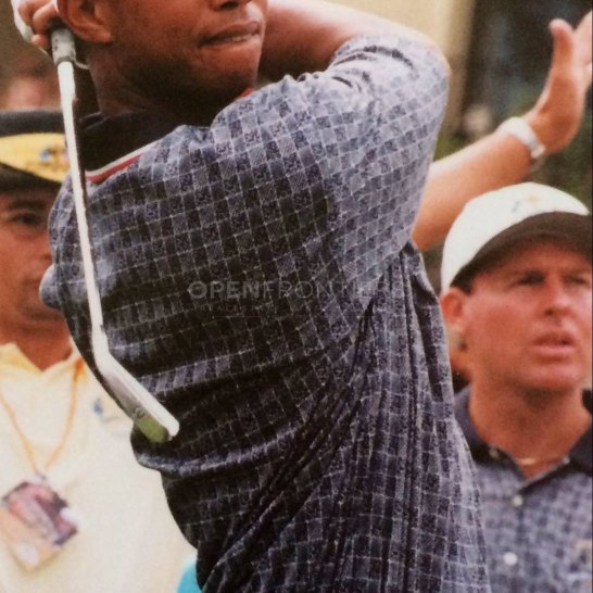 Tiger Woods Valderrama 1997 Sotogrande