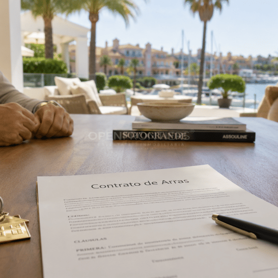 Contrato arras Sotogrande