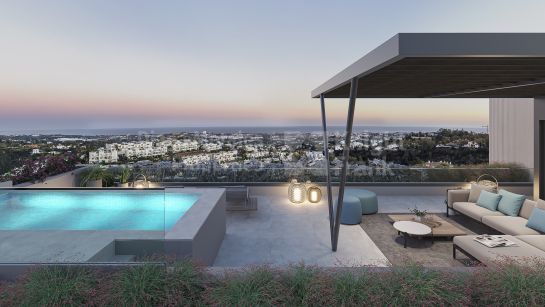 Пентхаус дуплекс на продажу в Las Colinas de Marbella, Бенахавис