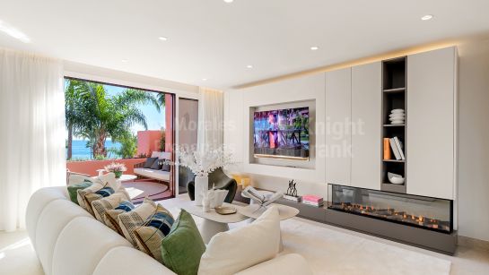 Atico Duplex en venta en Cabo Bermejo, Estepona Este
