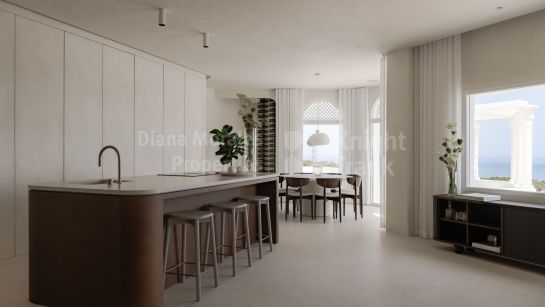 Zweistöckiges Penthouse zum Verkauf in Jardines Colgantes, Marbella Goldene Meile