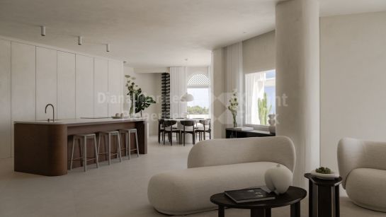 Zweistöckiges Penthouse zum Verkauf in Jardines Colgantes, Marbella Goldene Meile