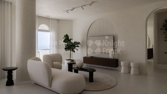Zweistöckiges Penthouse zum Verkauf in Jardines Colgantes, Marbella Goldene Meile