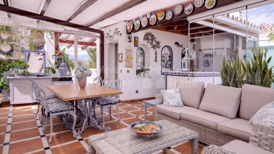 Zweistöckiges Penthouse zum Verkauf in Alcazaba Gardens, Puerto Banus