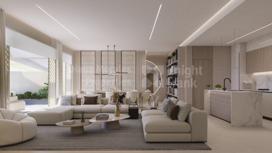Апартамент на нижнем этаже на продажу в Puerto del Almendro, Бенахавис