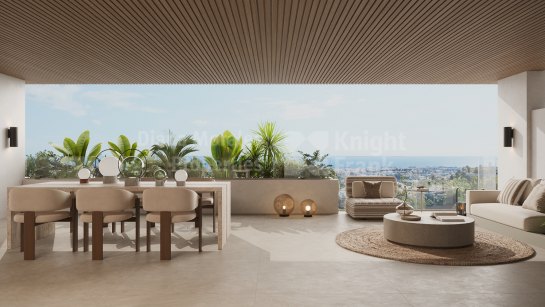 Atico Duplex en venta en El Padron, Estepona Este