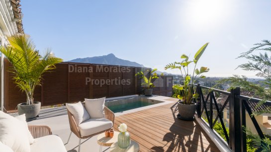 Erdgeschosswohnung zum Verkauf in Palacetes Los Belvederes, Nueva Andalucia