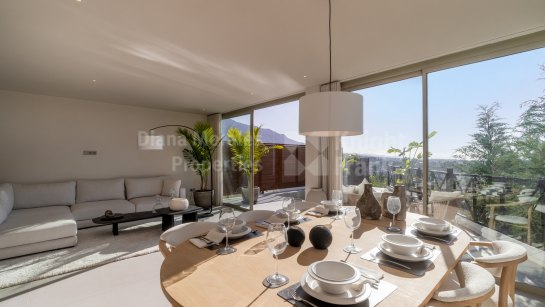 Erdgeschosswohnung zum Verkauf in Palacetes Los Belvederes, Nueva Andalucia