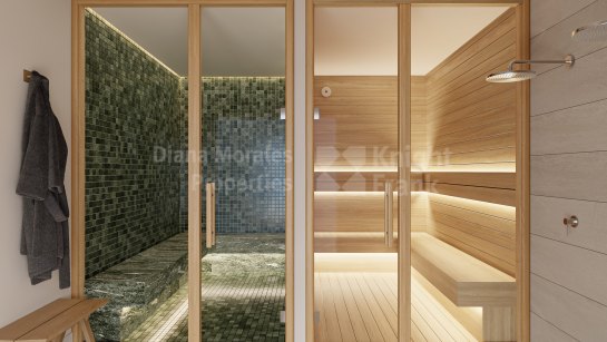 Zweistöckiges Penthouse zum Verkauf in Casares Playa, Bahia de Casares