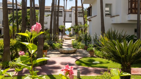 Erdgeschosswohnung zum Verkauf in Marina Puente Romano, Marbella Goldene Meile