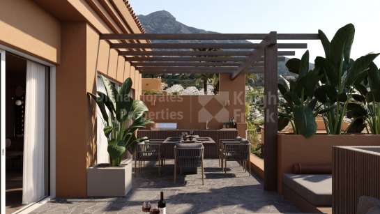 Atico Duplex en venta en Les Belvederes, Nueva Andalucia