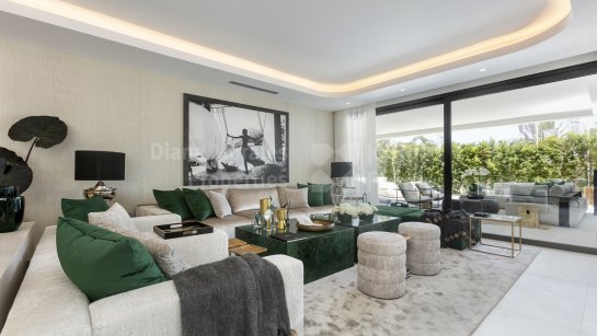 Duplex rez de chaussée à vendre à Marbella Golden Mile, Marbella