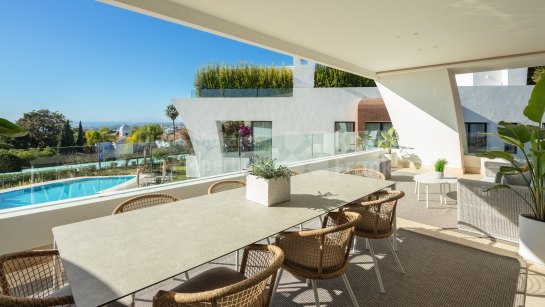 Zweistöckiges Penthouse zum Verkauf in Reserva de Sierra Blanca, Marbella Goldene Meile