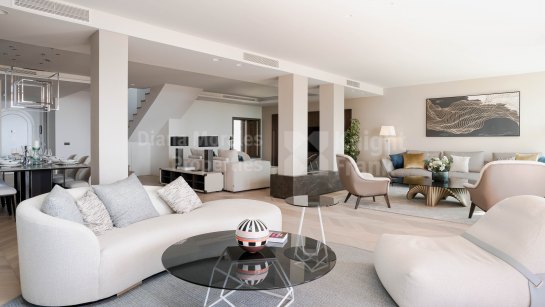 Zweistöckiges Penthouse zum Verkauf in Les Belvederes, Nueva Andalucia
