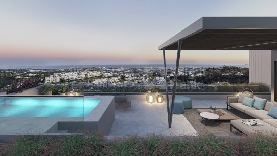 Atico Duplex en venta en Las Colinas de Marbella, Benahavis