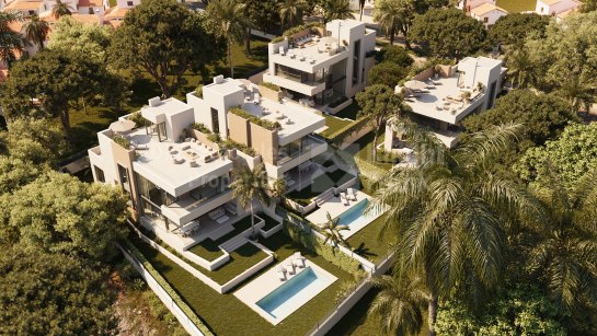 Promoción inmobiliaria en Marbella Este