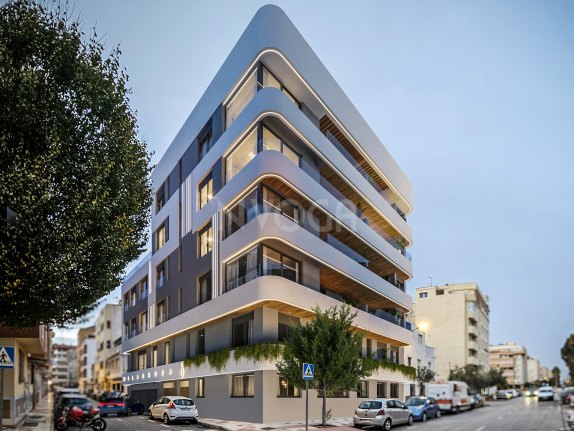 Milabeka, an exclusive boutique development of 10 contemporary residences just 200 metres from the beach in Málaga.