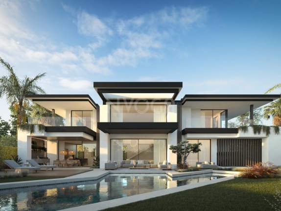 Blume, an exclusive boutique collection of 3 contemporary villas just steps from the beach, in one of Marbella’s most prestigious residential areas.