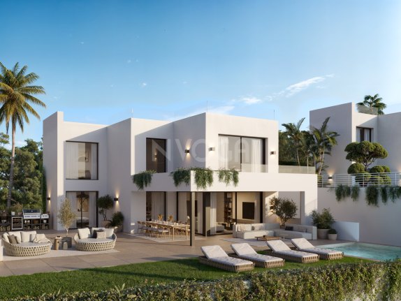 Villa Paula – Exclusive 812 m² plot in the Buena Vista urbanization in Mijas, in the upper Higuerón area, with building license granted and project included to build Villa Paula, your bespoke luxury residence on the Costa del Sol.