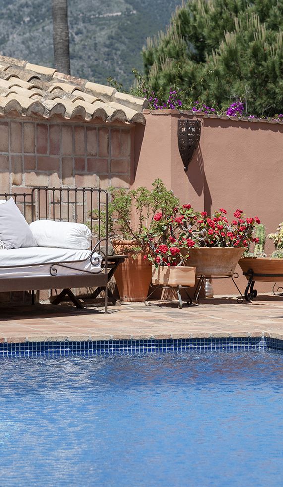 Villa im andalusischen Stil mit Meerblick in Buena Vista, Mijas