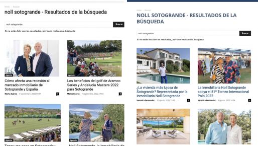 Noll Sotogrande featured in Spanish Press 2022
