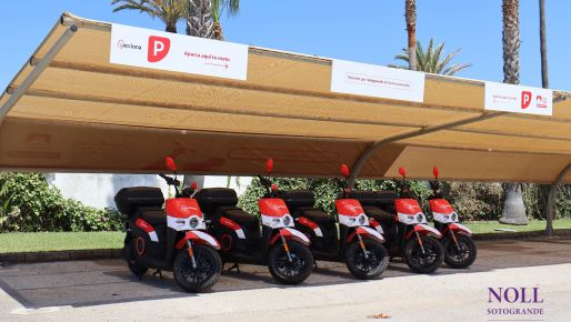 Sotogrande goes electric and silent 2022 - Acciona Bike Parking Club Maritimo