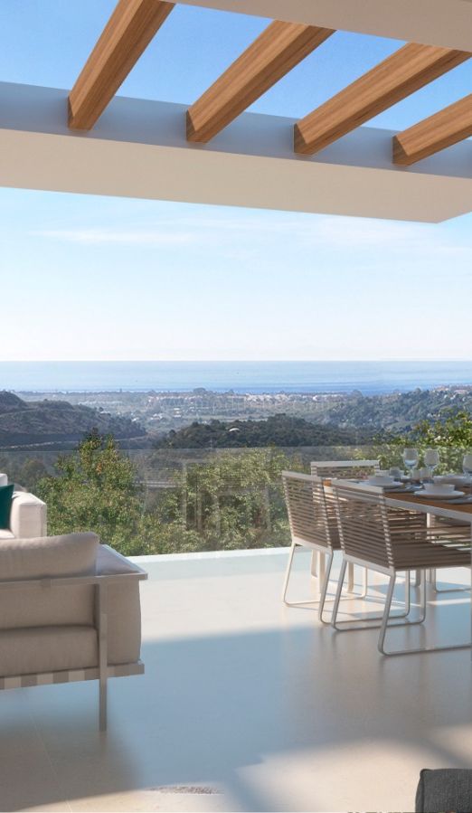 Außergewöhnliches Penthouse im Bau in Marbella Club Hills