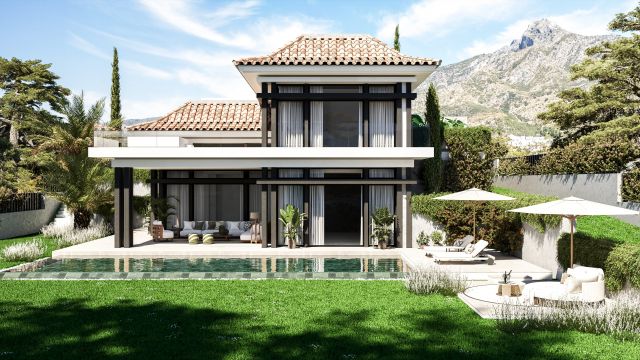 4OUR VILLAS | LUXUSVILLA MIT PRIVATEM POOL AN DER GOLDENEN MEILE VON MARBELLA
