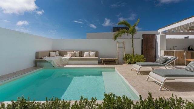CASA MIJAS | ENCANTADORA CASA PAREADA CON VISTAS AL MAR EN RIVIERA DEL SOL