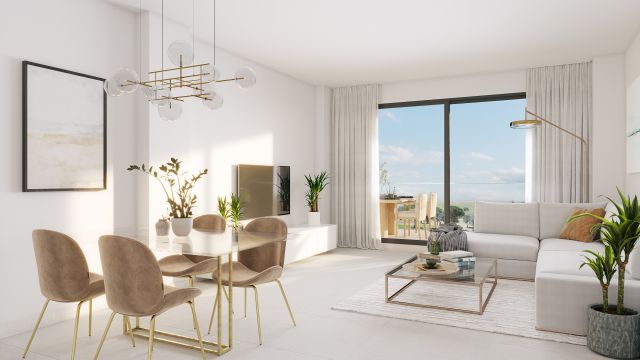 ABRIL | PENTHOUSE EXCLUSIF DE 3 CHAMBRES AVEC GRANDE TERRASSE À DOÑA JULIA GOLF, CASARES